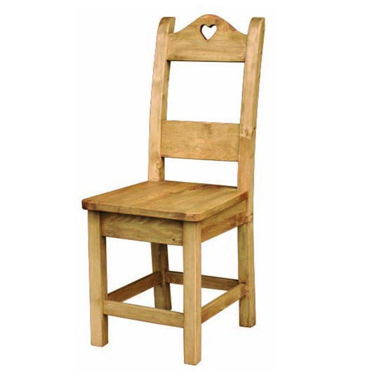 Chaise cdg ciré coeur 
