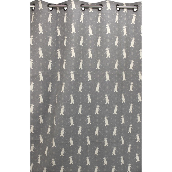 Pan de rideau - Interlacken Gris 
