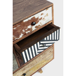 Commode 7 tiroirs Dhaval - bois 