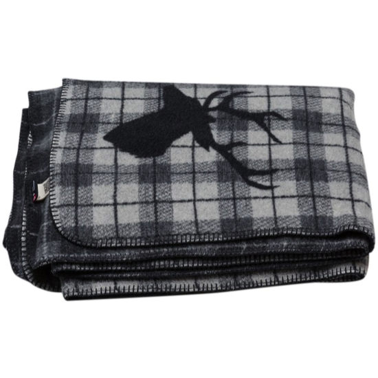 Savona Plaid 150X200 Cerf/Carreaux - Anthracite