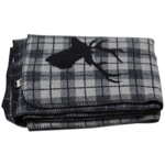 Savona Plaid 150X200 Cerf/Carreaux - Anthracite