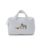 Trousse de toilette brode Eugne et Gribouille - Sylvie Thiriez