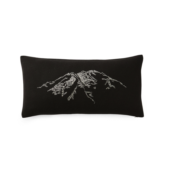 Housse de coussin brodé Les Rocheuses - 30x60 - Sylvie Thiriez