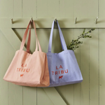 Tote bag Tribu Olive Jaune - Sylvie Thiriez