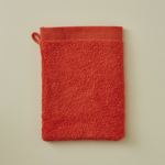 Gant de toilette Passe-Montagne Vermillon - Sylvie Thiriez