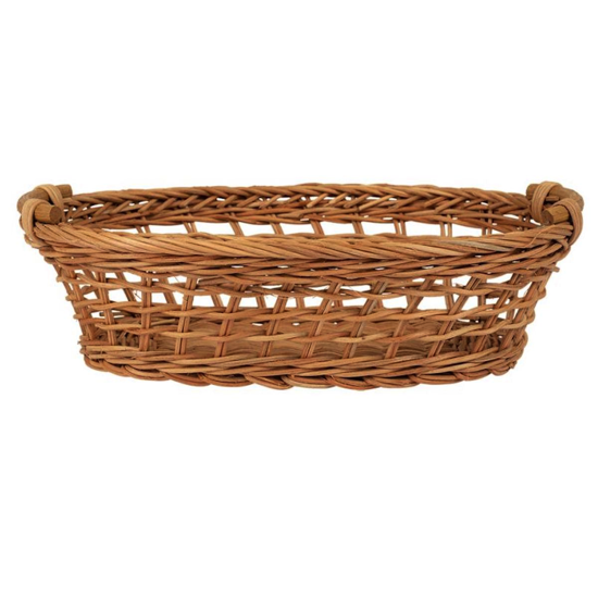 Corbeille ovale en rotin Fantine 30x21 - Comptoir de Famille
