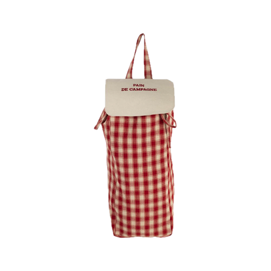 Sac à pain Campagne rouge - Comptoir de Famille