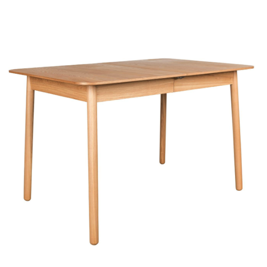 Table Glimps Natural 120/162x80cm