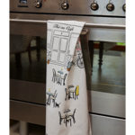 Torchon imprimé - En Terrasse - 50x70 - Sylvie Thiriez