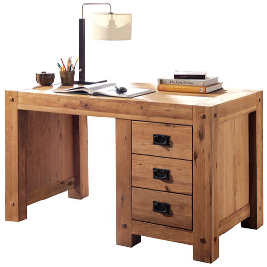 Bureau en chêne huilé - LODBUR 1 - Casita