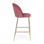 Tabouret bar Carry velours