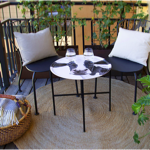 Table pliante Ø60 - Rosa 