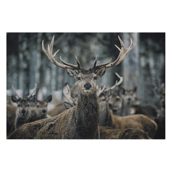 Tapis de cuisine - Cerf en hiver