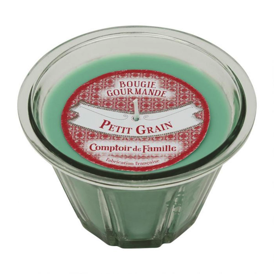Bougie gourmande Petit grain - Comptoir de Famille