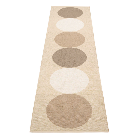 Tapis Otto Grain background cream - Pappelina