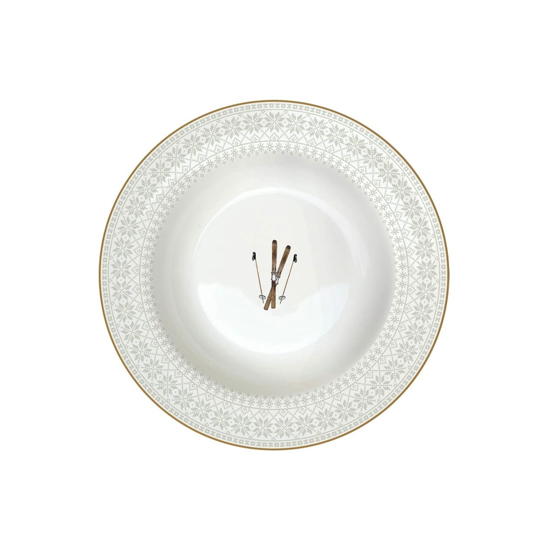 Assiette à soupe - Chalet 
