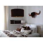 Trophée Suédine Yack XXL Camel 120x55 cm - Maison Yak