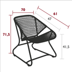 Fauteuil Sixties - Fermob