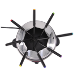 Service à fondue 8P - Happy Meuuuh Rouge