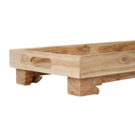 Plateau TV pliant en acacia Dalbert 55x30 - Côté Table
