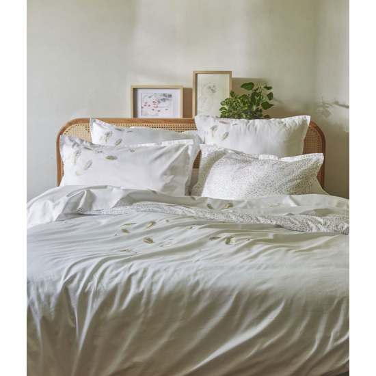 Housse de couette brodée Nina - Sylvie Thiriez