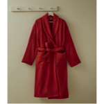 Peignoir mixte éponge unie Terre cuite - Sylvie Thiriez