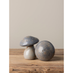 Set salière et poivrière Champignons gris - Chehoma