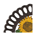 Dessous de plat Tournesol jaune D20 - Comptoir de Famille