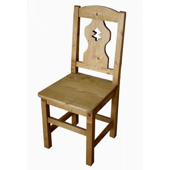 Chaise sapin huilé 