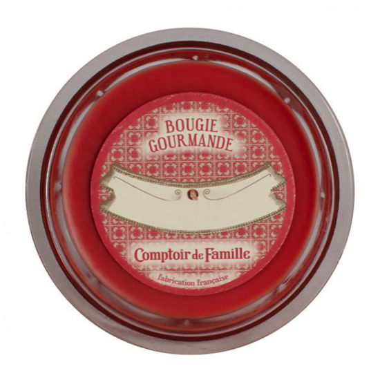 Bougie gourmande Confiture de Fraise - Comptoir de Famille