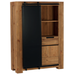 Armoire en pin massif bross - COOARM 210 - Casita