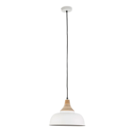 Suspension mat Lausel blanc D35 - Côté Table 
