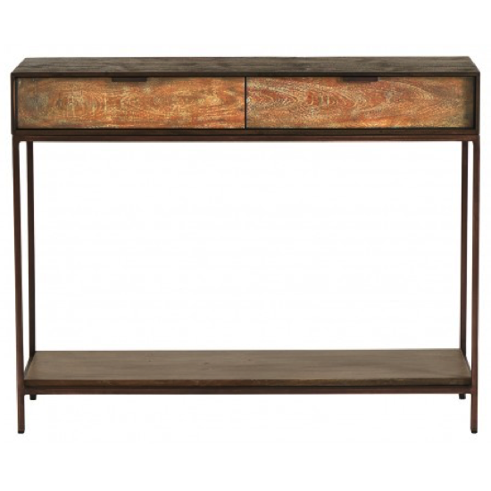 Console AGRA - 2 tiroirs 