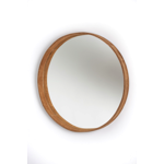 Miroir cuir sud Camel 