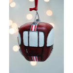 Suspension téléphérique rouge en résine - Chehoma