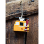 Suspension téléphérique jaune - Chehoma
