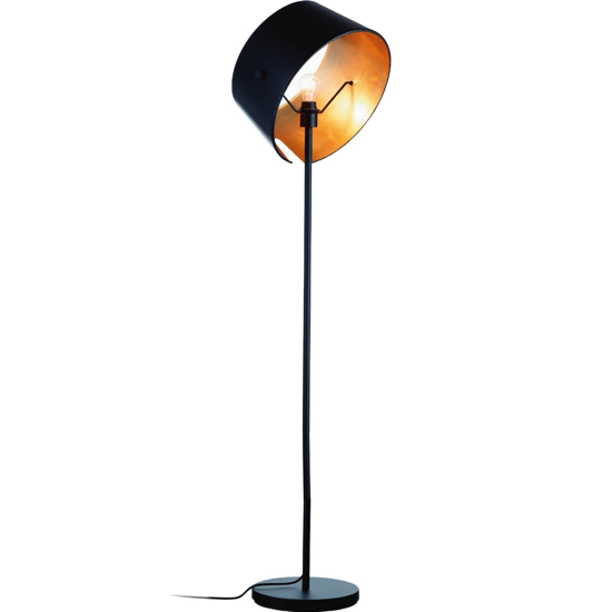 Lampe à poser Théa noire L - Maison Yak