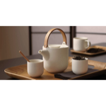 Théière avec anse en bois H12 - Sencha - Asa Sélection