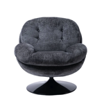 Fauteuil Memento - Gris / Pied Noir