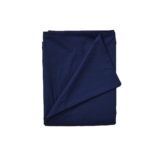 Housse de couette percale lavée Vert sauge - Sylvie Thiriez