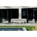 Canapé 3 Places Bellevie coussin Gris Graphite - Fermob 