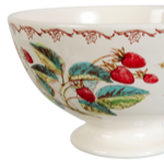 Bol fleur fraise des bois - Comptoir de Famille