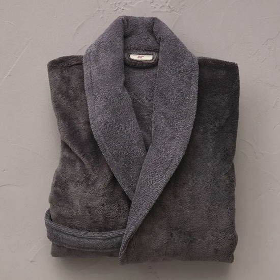 Kimono bi-matière Homme Gris - Sylvie Thiriez