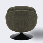 Fauteuil Memento - Chiné vert mousse / Pied Noir