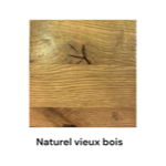 Bloc cube pour bibliothèque ouverte Brooks - Teinte naturel vieux bois 