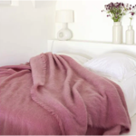 Plaid 100% Mohair 350g/m2 140x180 - Brun de Vian Tiran