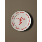 Set de 4 petites assiettes Pistes de ski Lapique - Chehoma