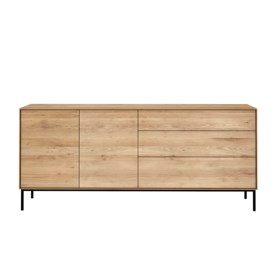 Buffet Whitebird en chêne - 180x80 cm - Ethnicraft