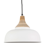 Suspension mat Lausel blanc D35 - Côté Table 