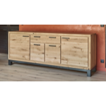 Enfilade Forest 4 portes 1 tiroir l230 h93 p50